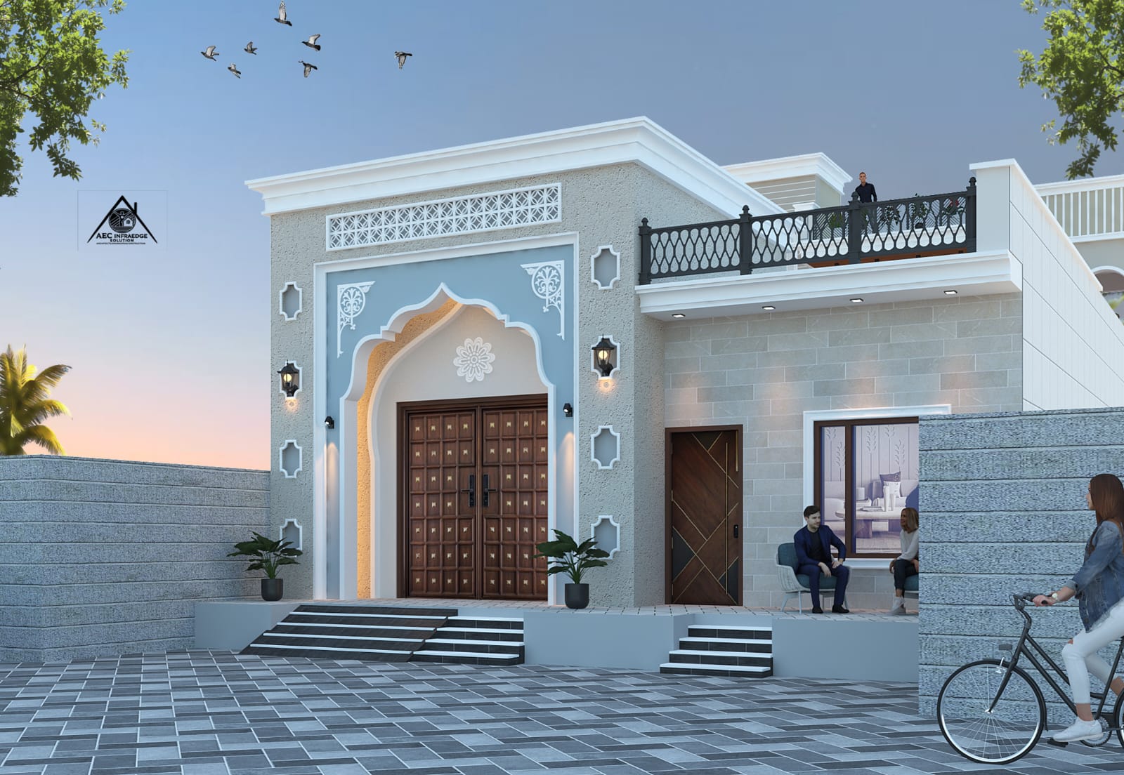 Rajasthani Style Residence